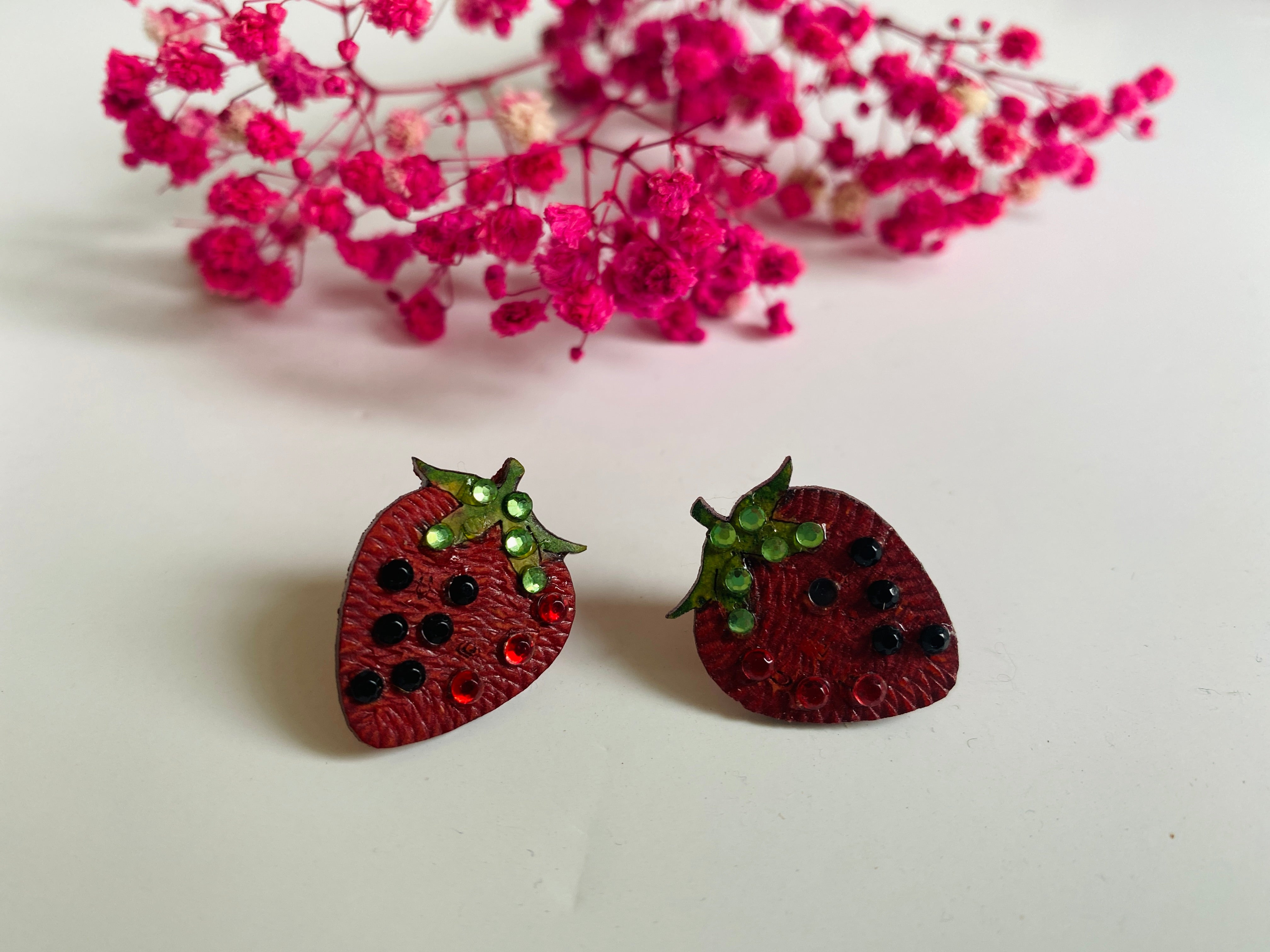 Strawberry Earrings
